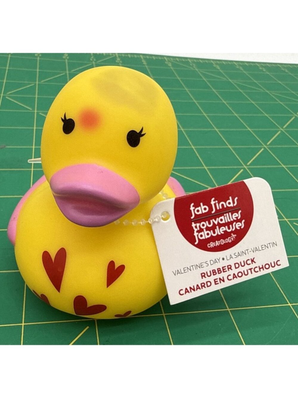 Mother Duck Rubber Duck Valentine Hearts NWT READ! For Jeeps